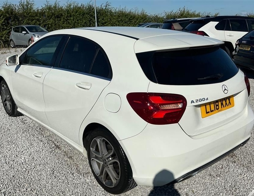 Mercedes-Benz A Class A200d Sport Edition Nav Ulez 65 Mpg C White #2