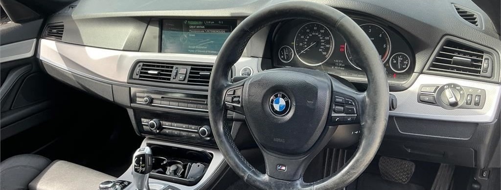 BMW 5 Series Saloon 2.0 520D M Sport Euro 6 Ss 201 Black #7