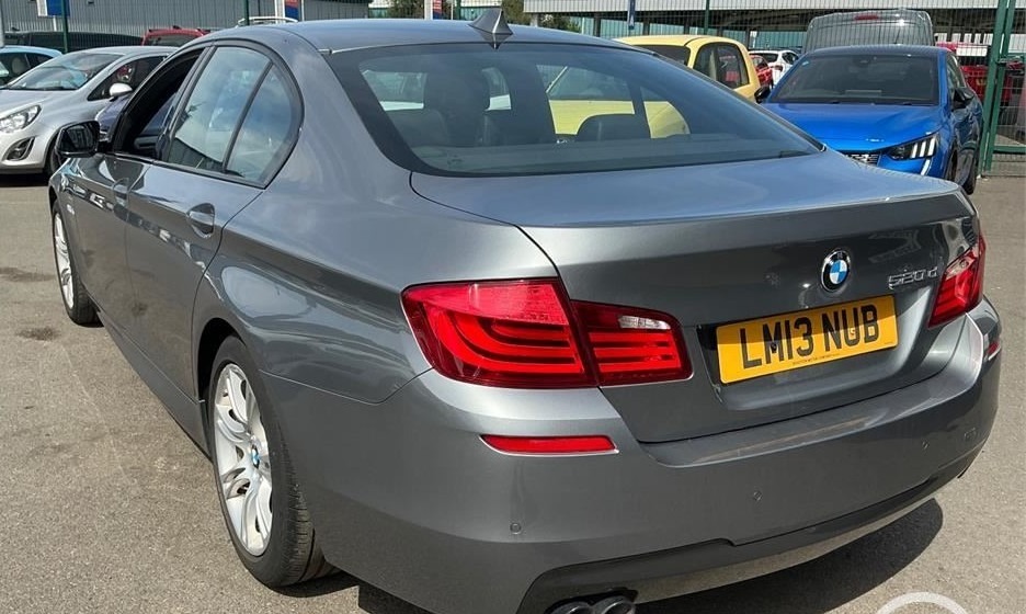 BMW 5 Series 520D M Sport Step Pro Media Nav Leat Grey #2
