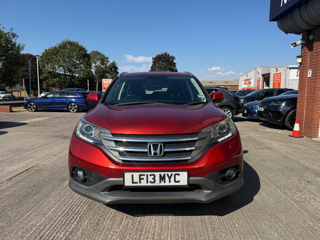 Honda Cr-V 2.2 I-dtec Sr 4Wd 13 Services Camera Da Red #5