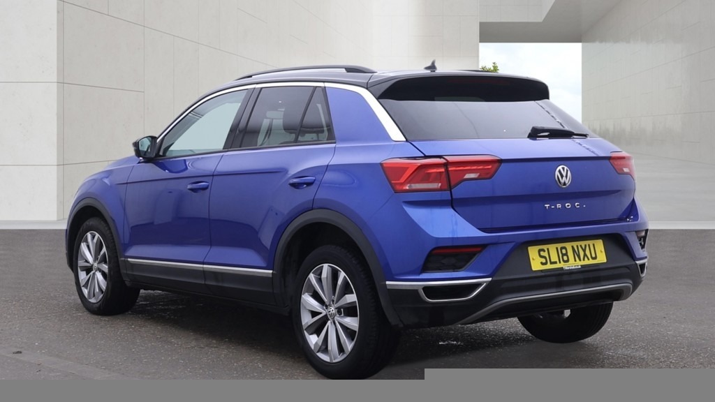 Volkswagen T-Roc 1.0 Tsi Design Ulez Car Net Apps Dab Blue #2