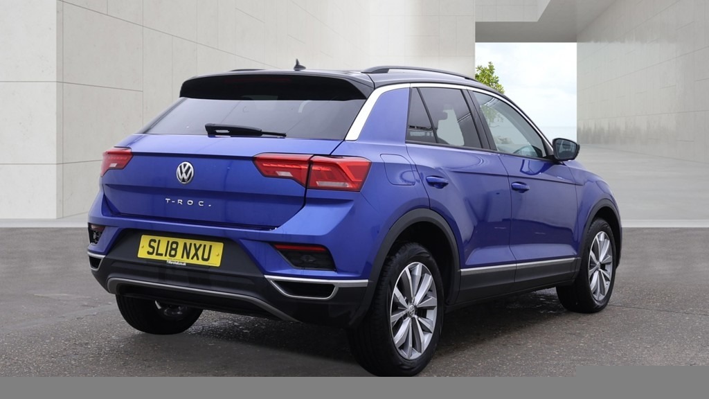 Volkswagen T-Roc 1.0 Tsi Design Ulez Car Net Apps Dab Blue #6