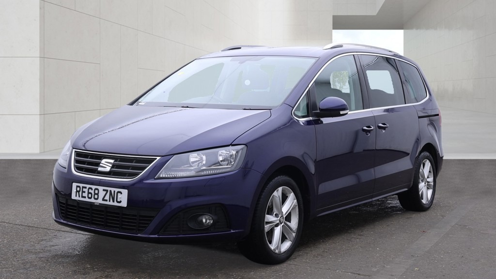Seat Alhambra 2.0 Tdi Xcellence Ez 150 Dsg Panroof Na Blue #6