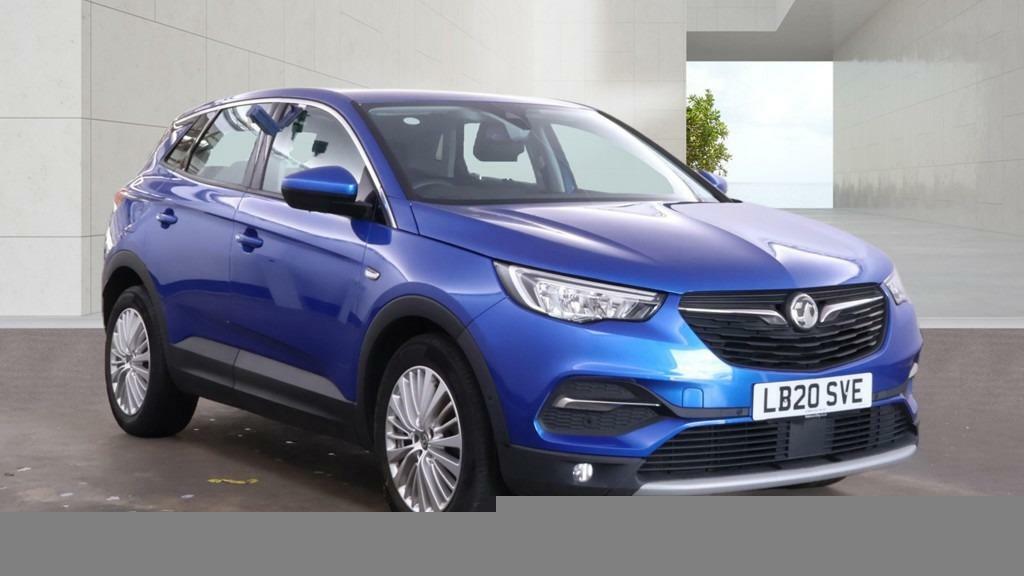 Vauxhall Grandland X 1.2 Turbo Business Edition Nav 2998 Miles Blue