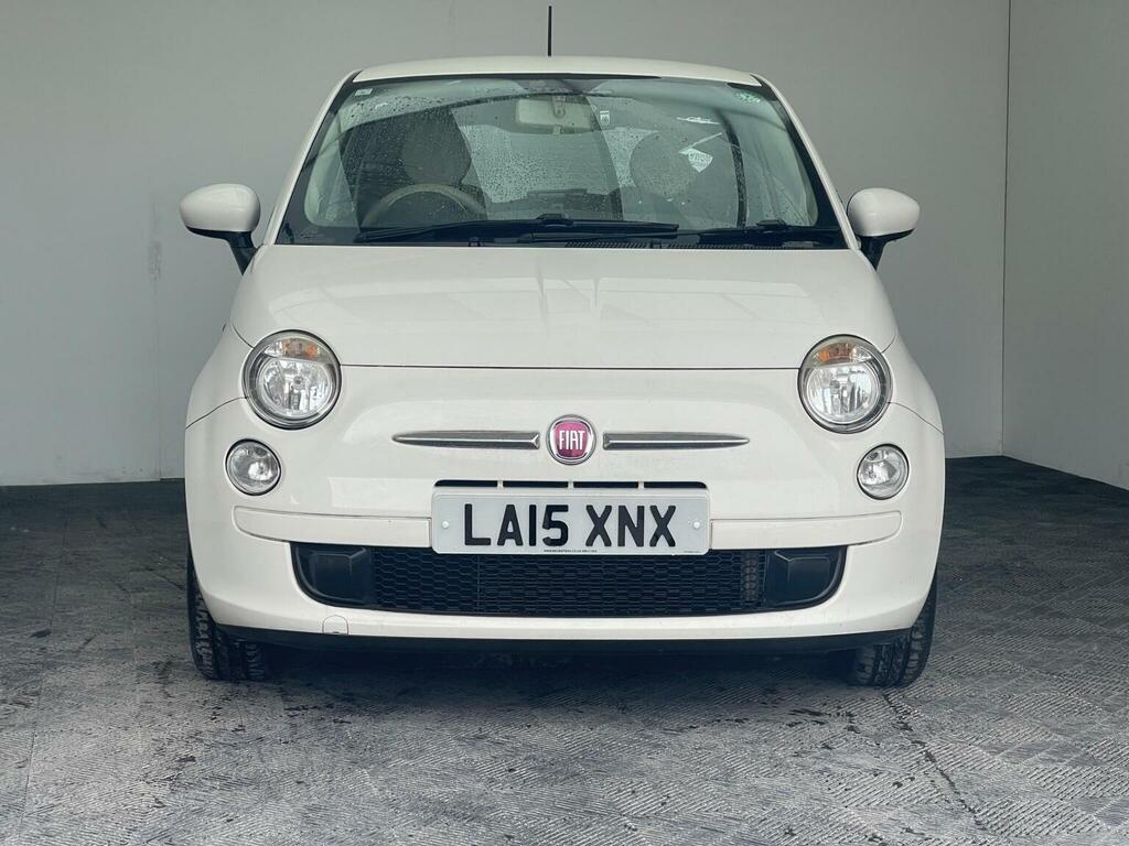Fiat 500 1.2 Lounge Dualogic Euro 6 Ss White #2
