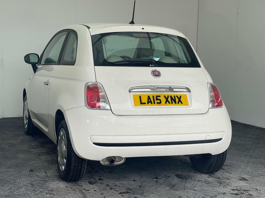 Fiat 500 1.2 Lounge Dualogic Euro 6 Ss White #4