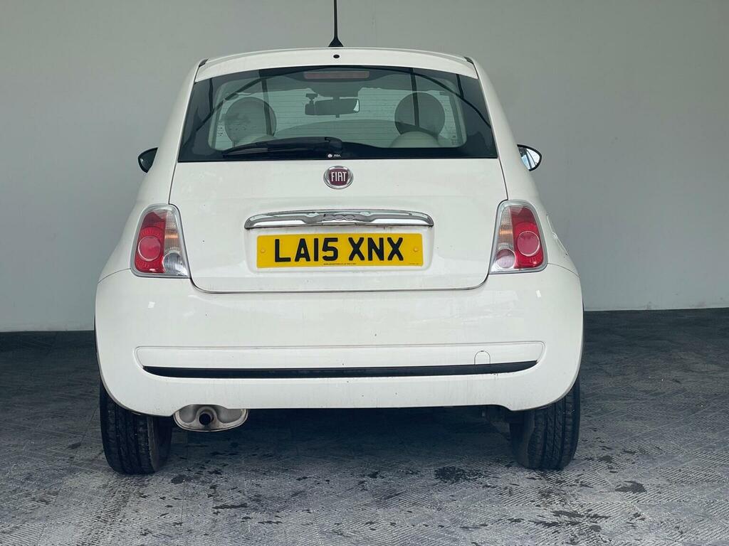 Fiat 500 1.2 Lounge Dualogic Euro 6 Ss White #5