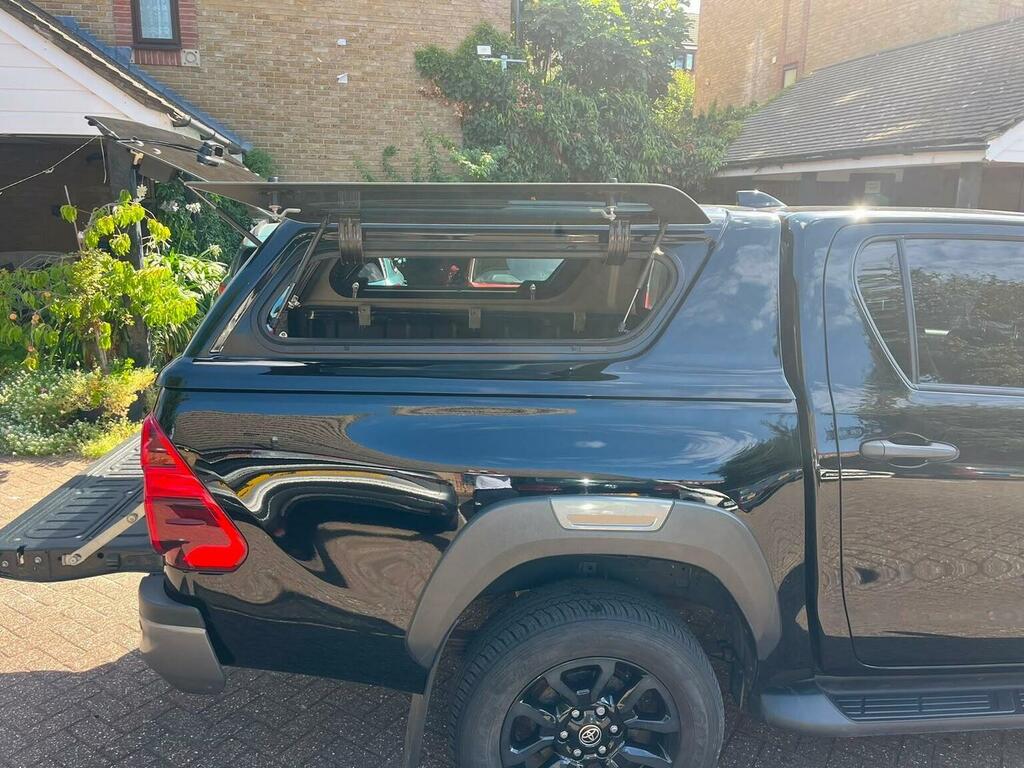 Toyota HILUX 2.8 D-4d Invincible X 4Wd Euro 6 Ss Black #5