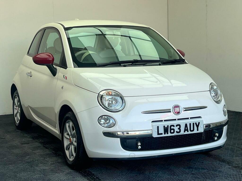 Fiat 500 1.2 Lounge Dualogic Euro 6 Ss White