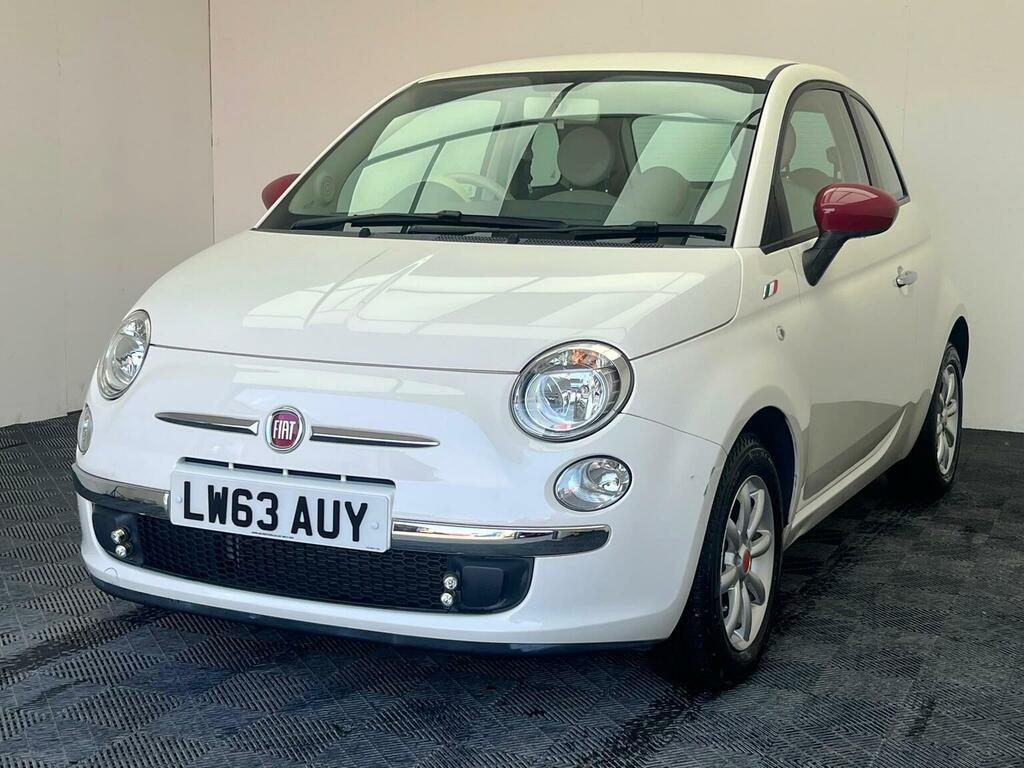 Fiat 500 1.2 Lounge Dualogic Euro 6 Ss White #3