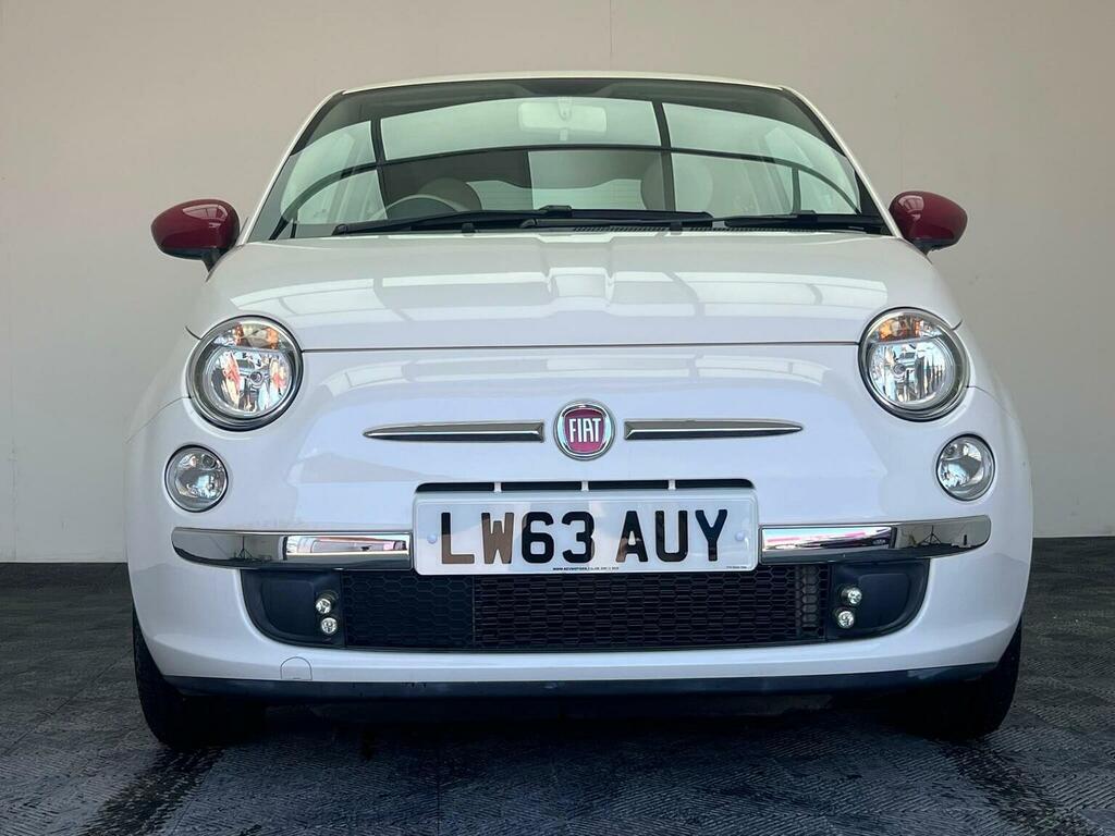 Fiat 500 1.2 Lounge Dualogic Euro 6 Ss White #6