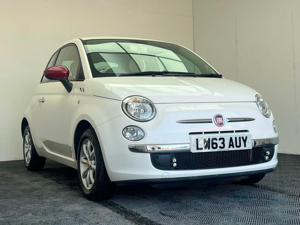 Fiat 500 1.2 Lounge Dualogic Euro 6 Ss White #5