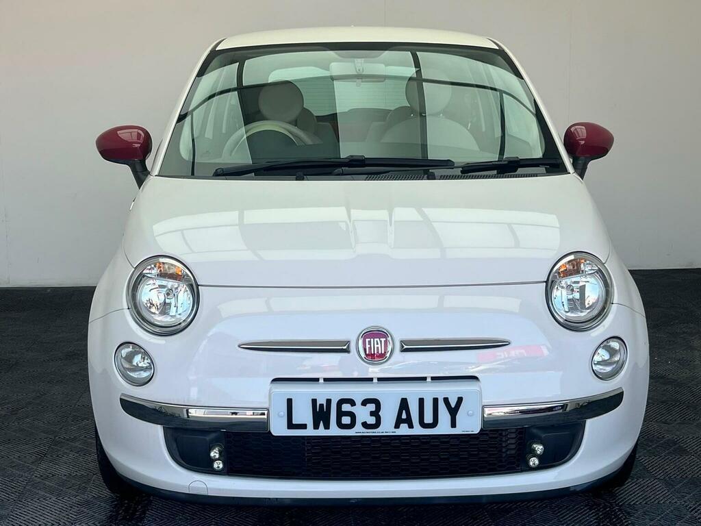 Fiat 500 1.2 Lounge Dualogic Euro 6 Ss White #2