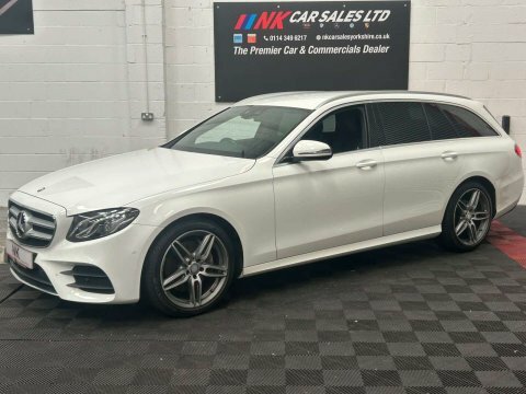Mercedes-Benz E Class 2.0 E220d Amg WF17VUK White #2