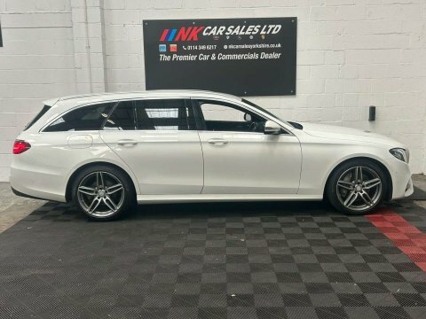 Mercedes-Benz E Class 2.0 E220d Amg WF17VUK White #3