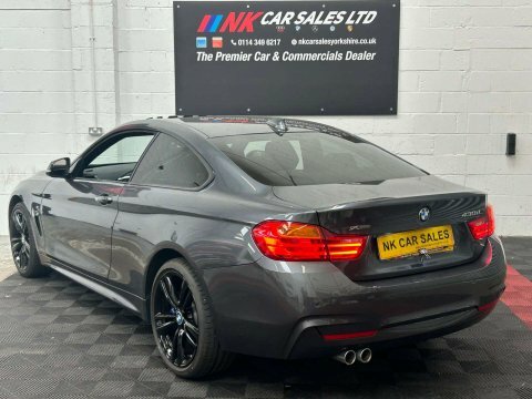BMW 4 Series 2.0 420I M Sport Coupe Euro 6 S White #8