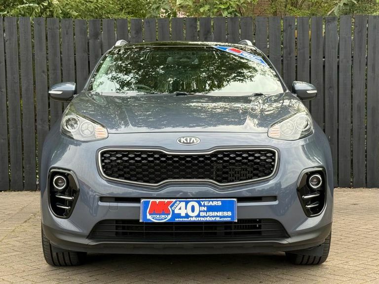 Kia Sportage 1.7 Crdi Isg 3 Dct Panoramic Roof Blue #3