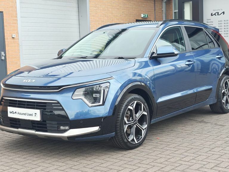 Kia Niro 1.6 Gdi Hybrid 4 Dct Blue #4