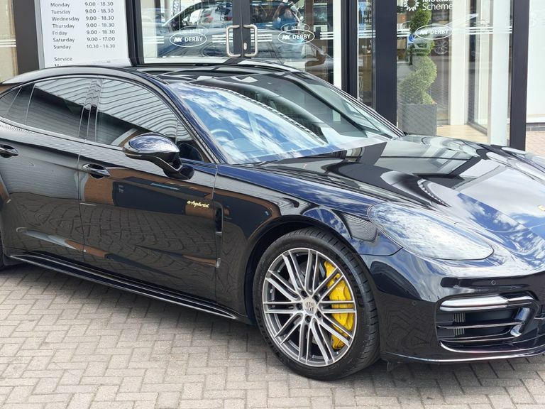 Porsche Panamera 4.0 V8 Turbo S E-hybrid Pdk Black #4