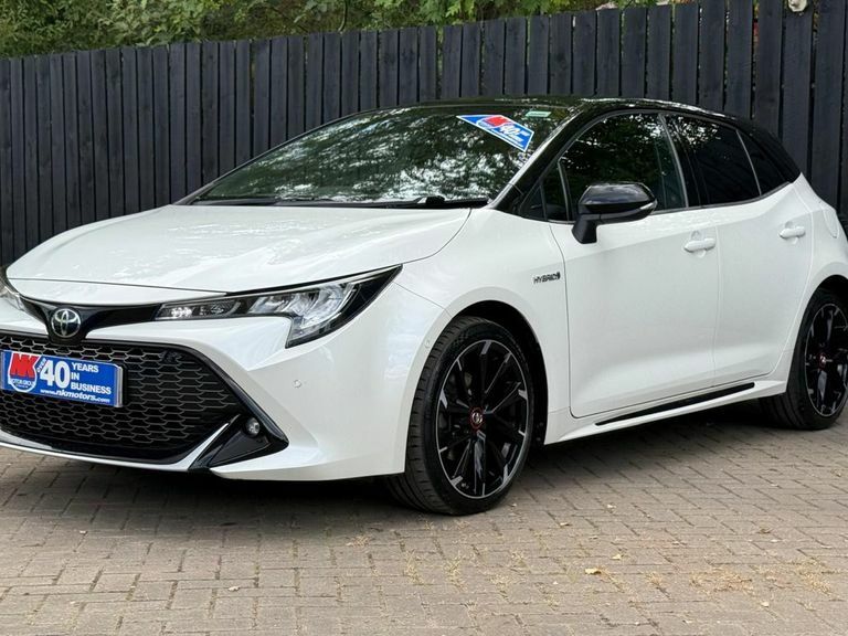 Toyota Corolla 1.8 Hybrid Gr Sport Cvt White #4