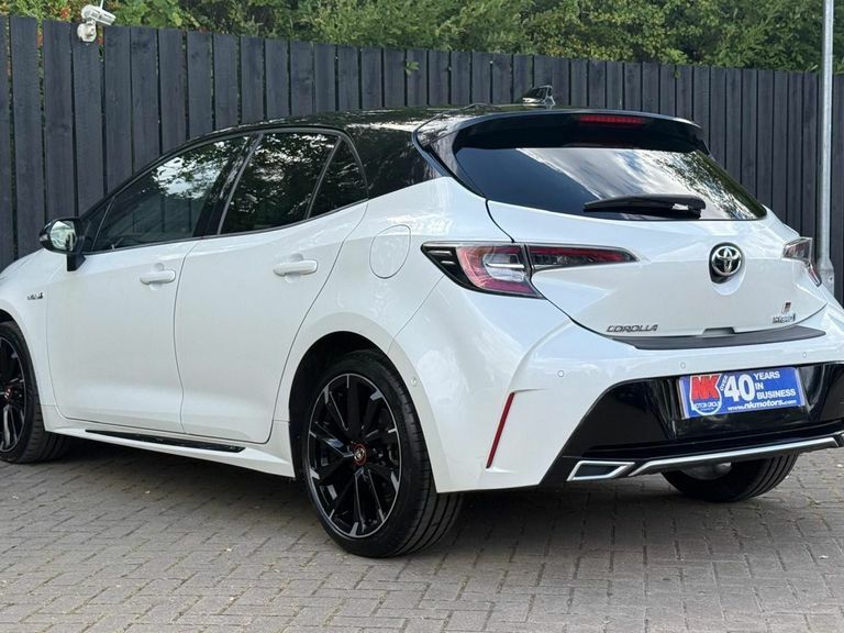 Toyota Corolla 1.8 Hybrid Gr Sport Cvt White #6