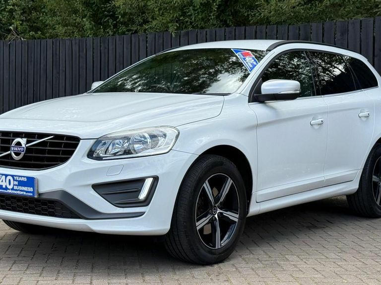 Volvo XC60 D4 190 R Design Nav Awd Geartronic White #4