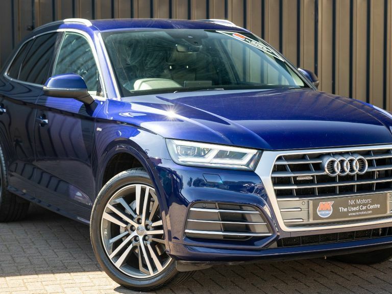 Audi Q5 40 Tdi Quattro S Line S Tronic Blue #2