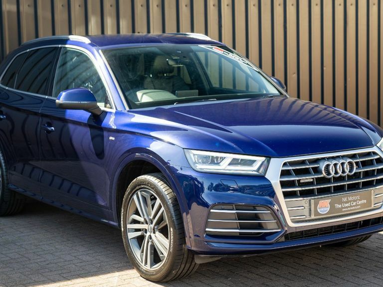 Audi Q5 40 Tdi Quattro S Line S Tronic Blue #3