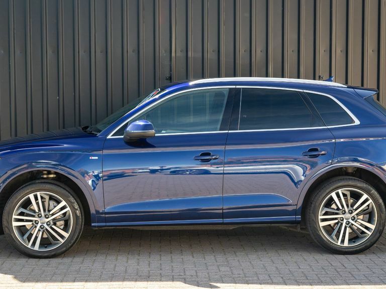 Audi Q5 40 Tdi Quattro S Line S Tronic Blue #6