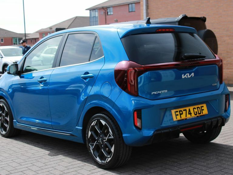 Kia Picanto 1.2 Gt-line S Blue #4