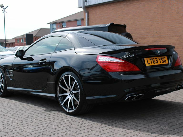 Mercedes-Benz SL Class 5.5 Sl63 V8 Amg Spds Mct Euro 5 Ss Black #17
