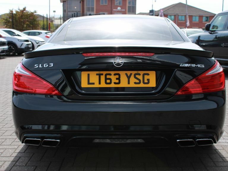 Mercedes-Benz SL Class 5.5 Sl63 V8 Amg Spds Mct Euro 5 Ss Black #9