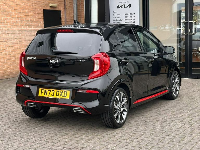 Kia Picanto 1.0 Gt-line 4 Seats Black #5
