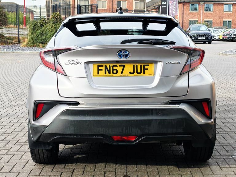 Toyota C-Hr 1.8 Hybrid Dynamic Cvt FN67JUF Silver #6