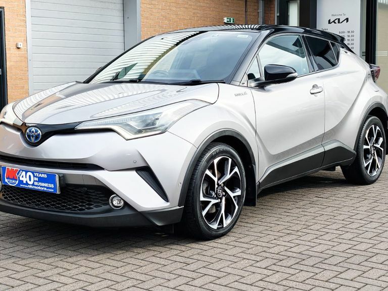Toyota C-Hr 1.8 Hybrid Dynamic Cvt FN67JUF Silver #4