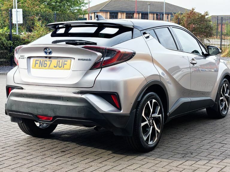 Toyota C-Hr 1.8 Hybrid Dynamic Cvt FN67JUF Silver #5