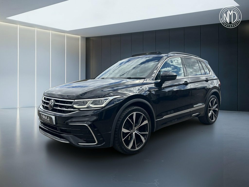 Volkswagen Tiguan 2022 1.5 Tsi R-line Dsg Euro 6 Ss Black #3