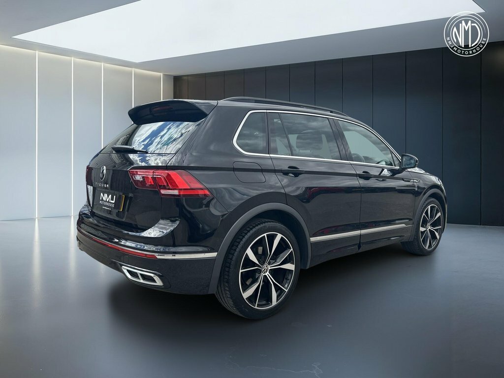 Volkswagen Tiguan 2022 1.5 Tsi R-line Dsg Euro 6 Ss Black #5