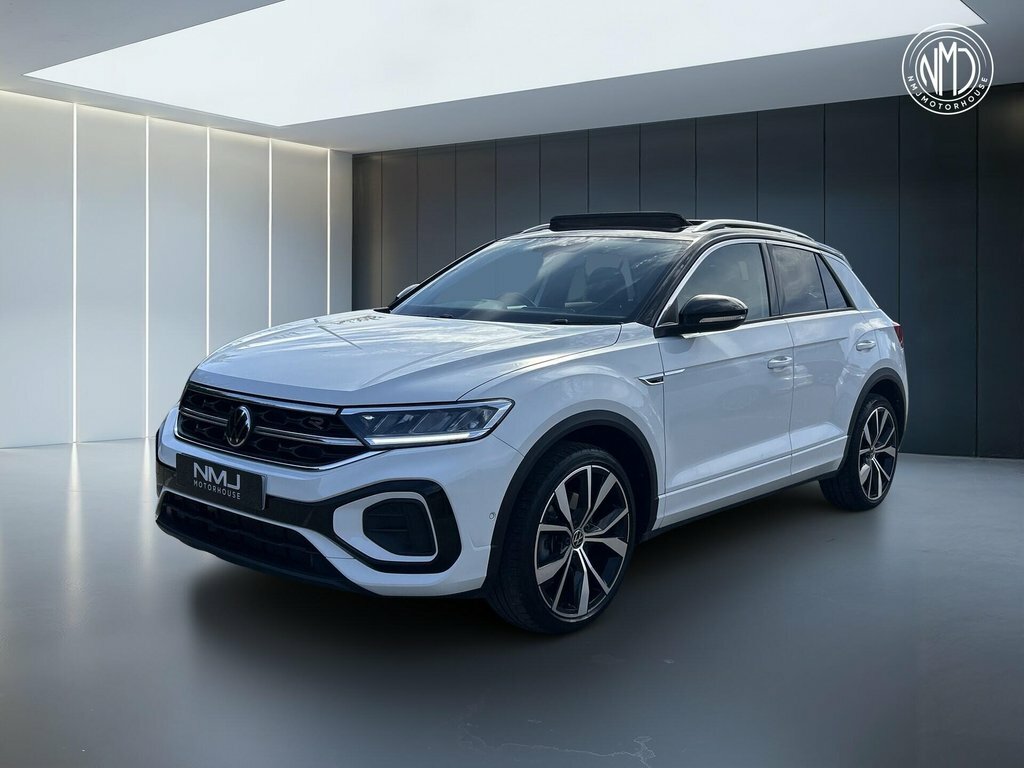 Volkswagen T-Roc 2022 1.5 Tsi R-line Dsg Euro 6 Ss White #3