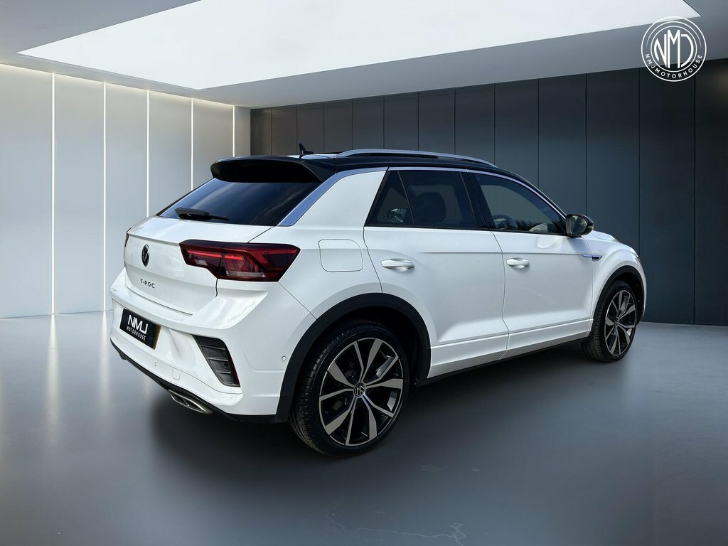 Volkswagen T-Roc 2022 1.5 Tsi R-line Dsg Euro 6 Ss White #5