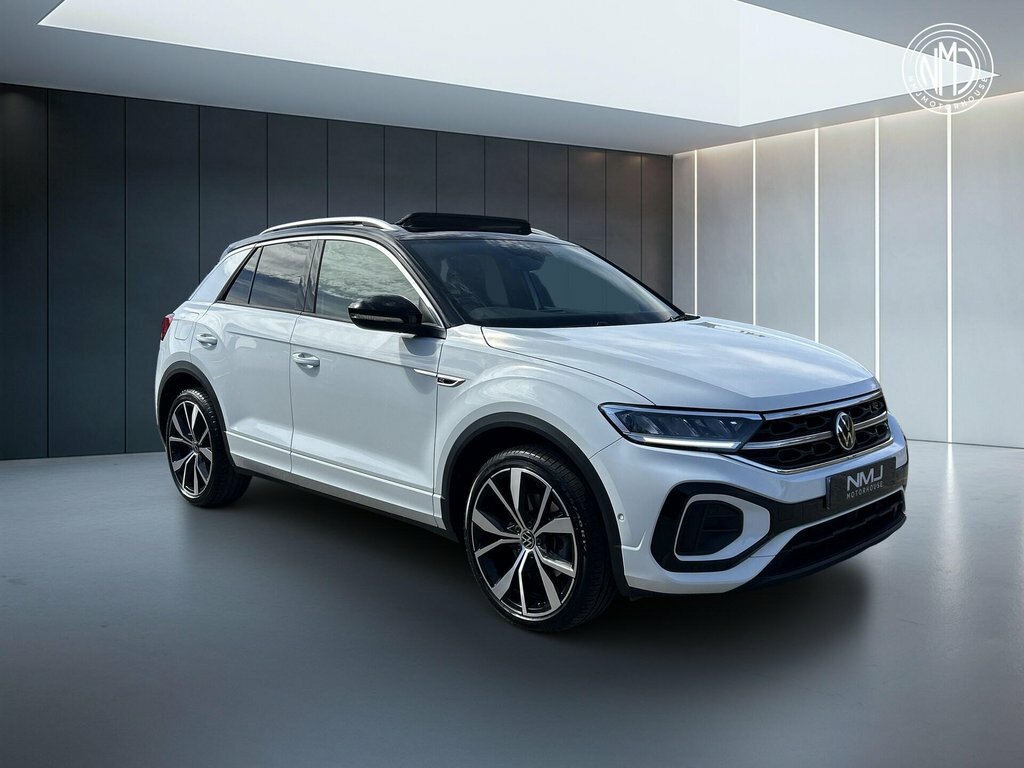 Volkswagen T-Roc 2022 1.5 Tsi R-line Dsg Euro 6 Ss White