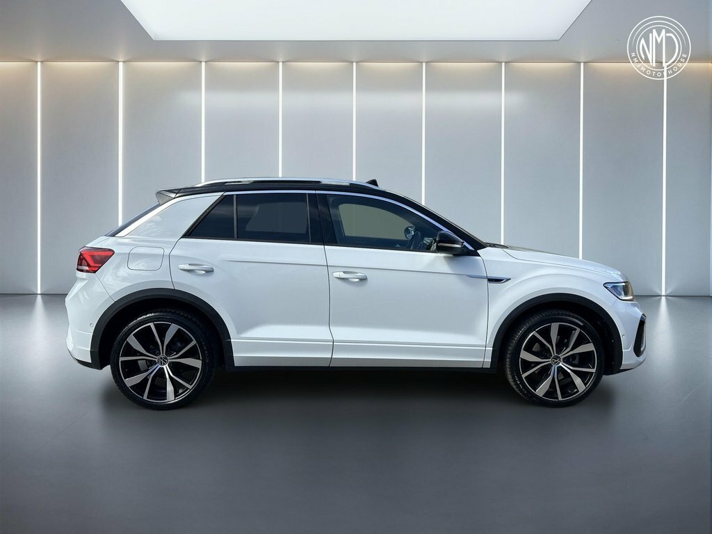 Volkswagen T-Roc 2022 1.5 Tsi R-line Dsg Euro 6 Ss White #4