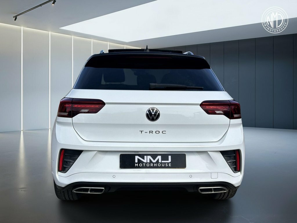 Volkswagen T-Roc 2022 1.5 Tsi R-line Dsg Euro 6 Ss White #6