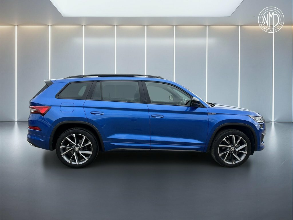 Skoda Kodiaq 2022 1.5 Tsi Act Sportline Dsg Euro 6 Ss 7 Blue #4