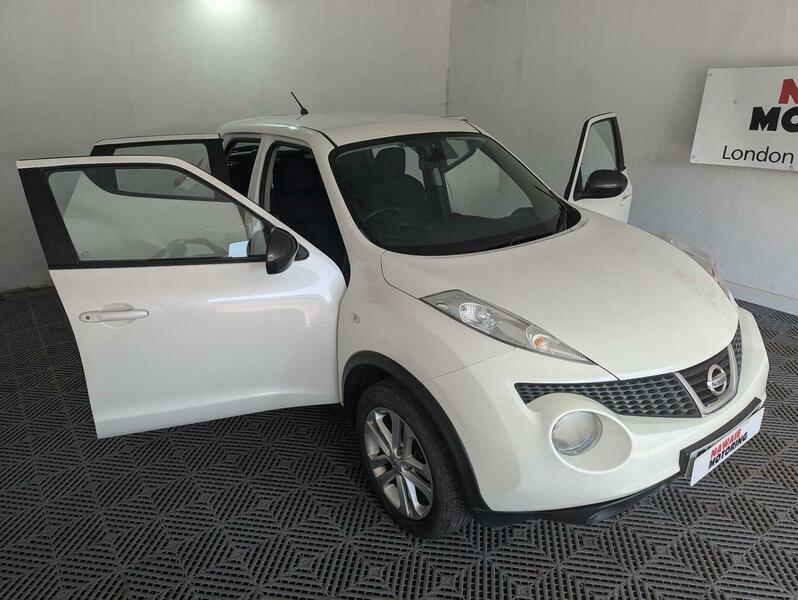 Nissan Juke 1.6 Acenta Euro 5 White #5