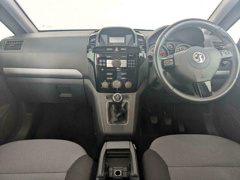 Vauxhall Zafira 1.6 16V Exclusiv Mpv Black #13