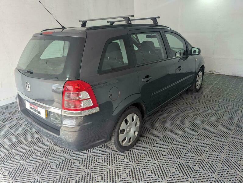 Vauxhall Zafira 1.6 16V Exclusiv Mpv Black #9
