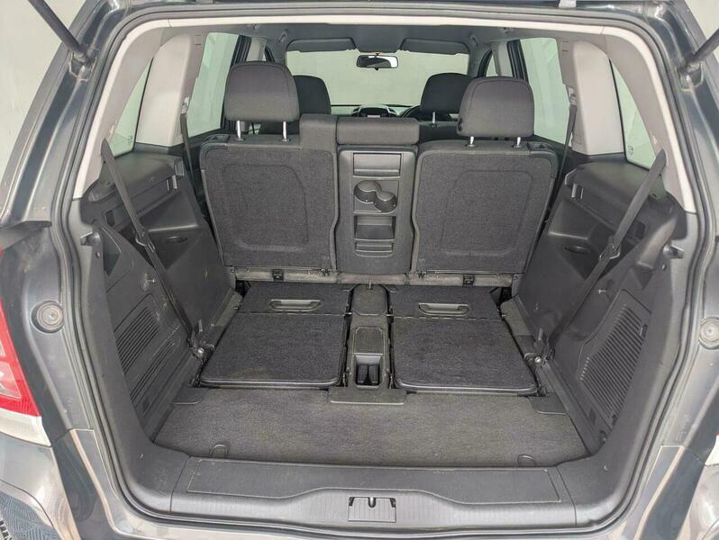 Vauxhall Zafira 1.6 16V Exclusiv Mpv Black #24