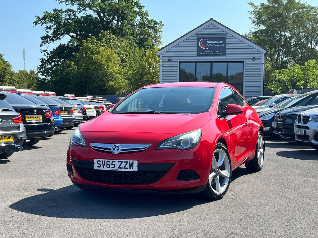 Vauxhall Astra GTC 1.4I Turbo Sport Euro 6 Ss SV65ZZW Red #3