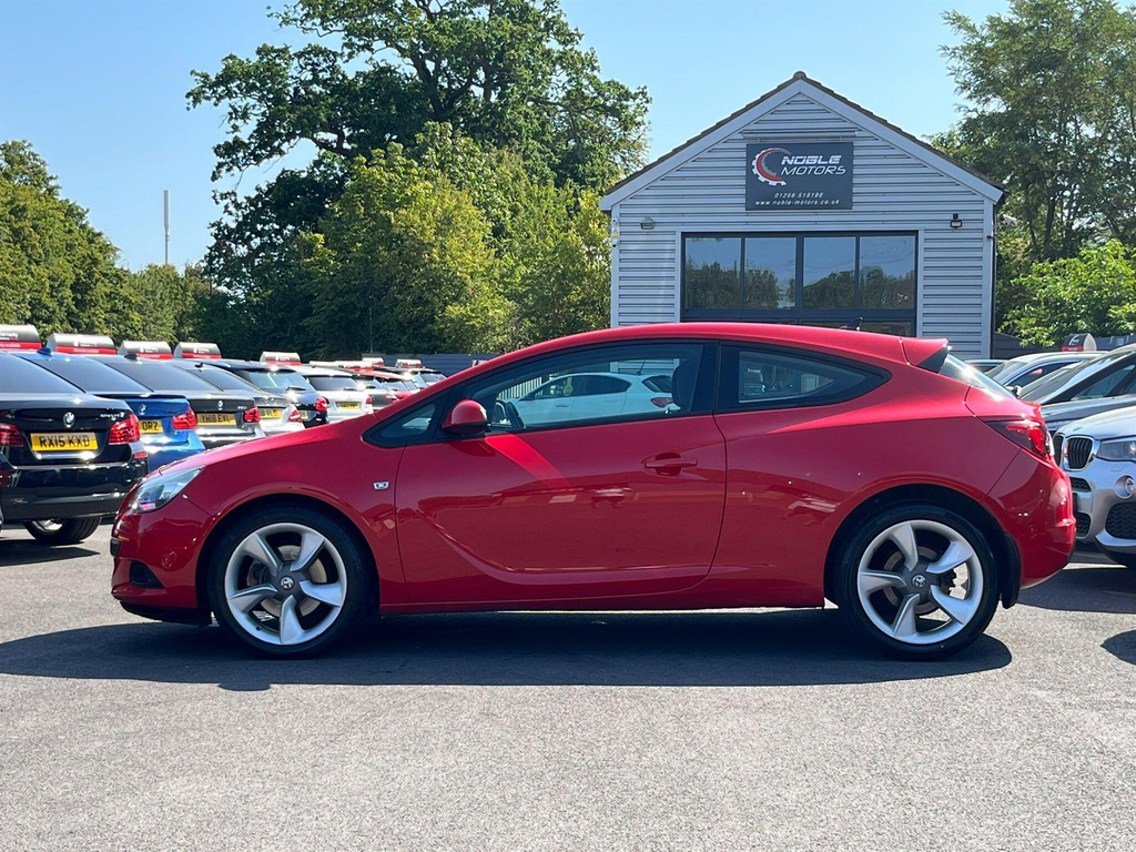 Vauxhall Astra GTC 1.4I Turbo Sport Euro 6 Ss SV65ZZW Red #4